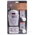 Independently Wireless Infrared Motion Detecting Alarm System with 2 Remote Controls for Home Security